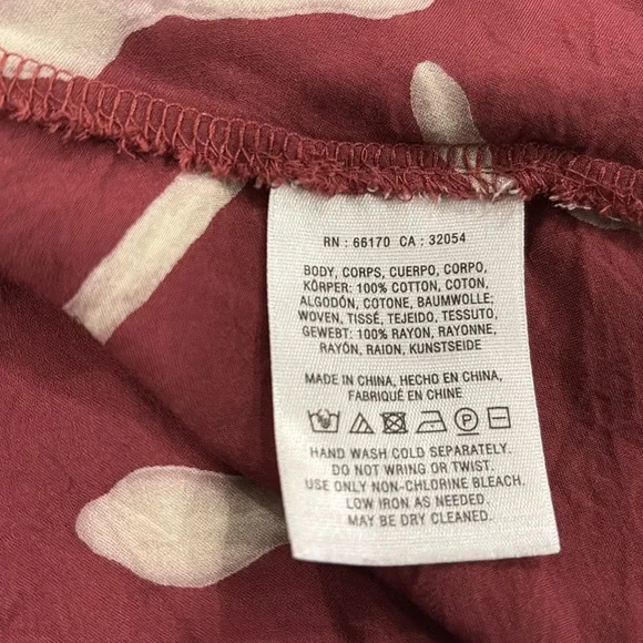 ANTHROPOLOGIE Akemi + Kin Light Streaks Tee Medium - Picture 10 of 11